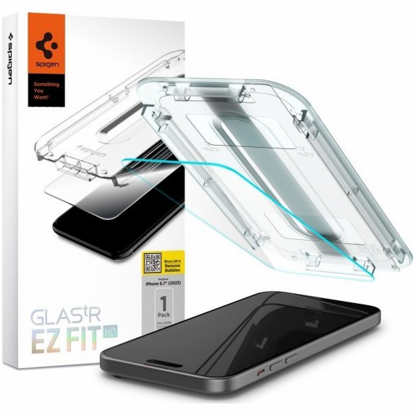 Spigen Spigen Glass tR EZ Fit HD 1 balení, průhledné - iP...