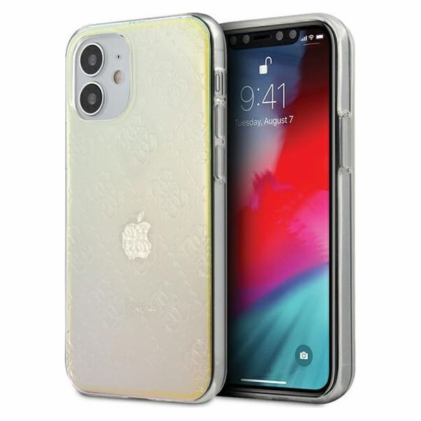 Guess Guess GUHCP12S3D4GIRBL Pevný kryt pro iPhone 12 min...