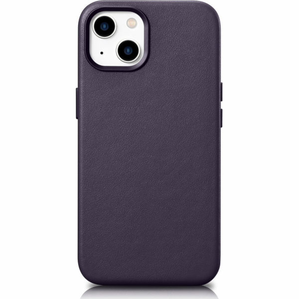 iCarer iCarer Case Kožený kryt z pravé kůže pro iPhone 14...
