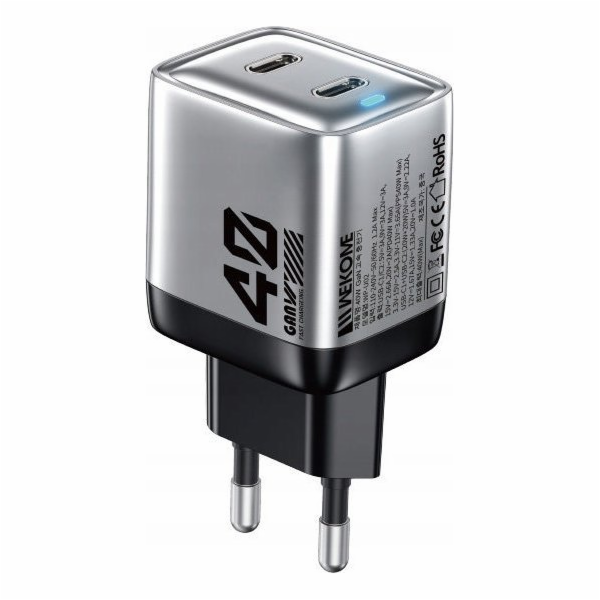 Wekome Nabíječka WEKOME WP-U02 Mecha Series - 2x USB-C Su...