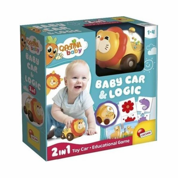 Lisciani Lion autíčka a logická hra - Carotina Baby