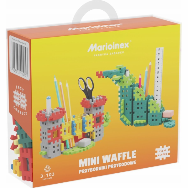 Marioinex Stavebnice Mini Waffle - Dobrodružné stavebnice