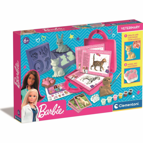Clementoni Panenka Barbie Veterinářka Barbie