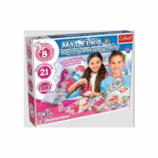 Trefl Science 4 You - Mýdla. Voňavé experimenty