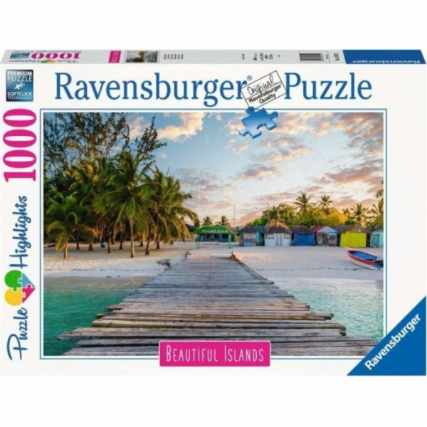 Ravensburger Ravensburger Polsko Puzzle 1000 dílků Maledivy