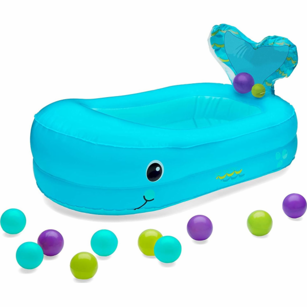 Fisher Price Nafukovací vana s míčky - Velryba
