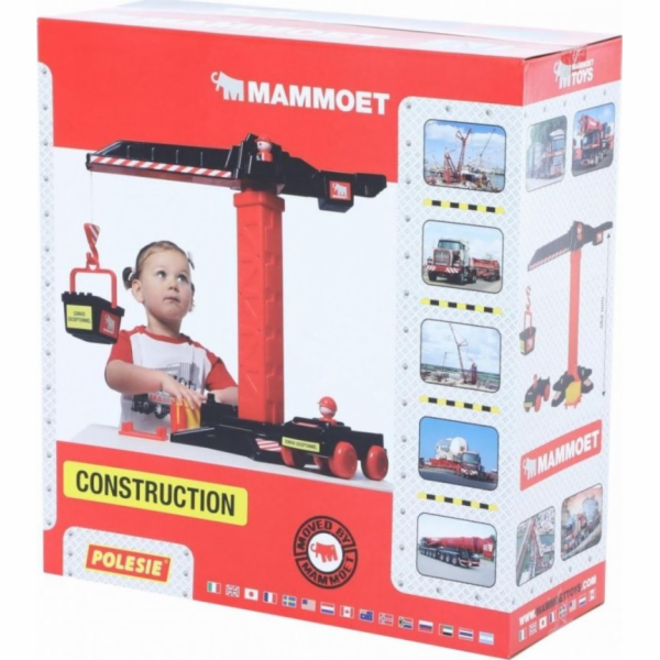 Wader Crane s náklaďákem Mammoet