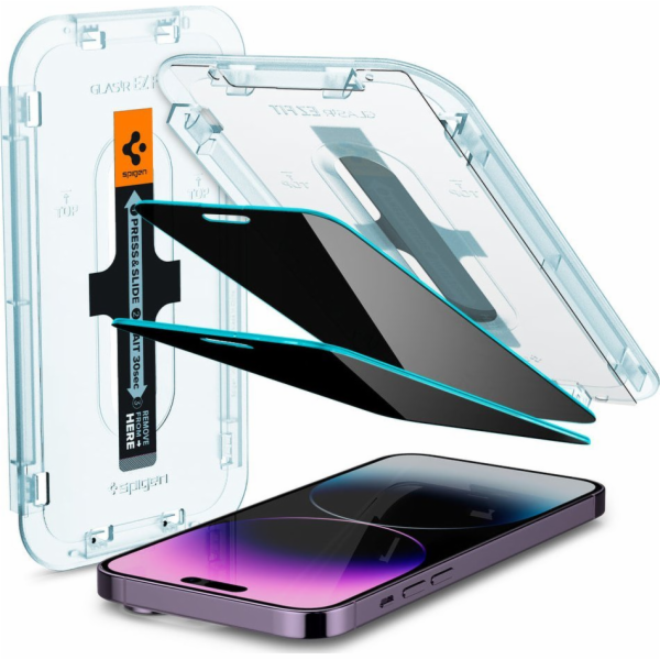 Spigen Ochranné pouzdro Glass EZ Fit Privacy, balení 2 ks...