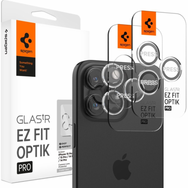 Spigen Glas.tR Ez Fit Optik Pro 2 ks ochranných skel na k...