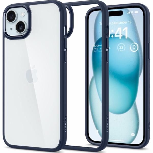 Spigen Ultra Hybrid, tmavě modrá - iPhone 15