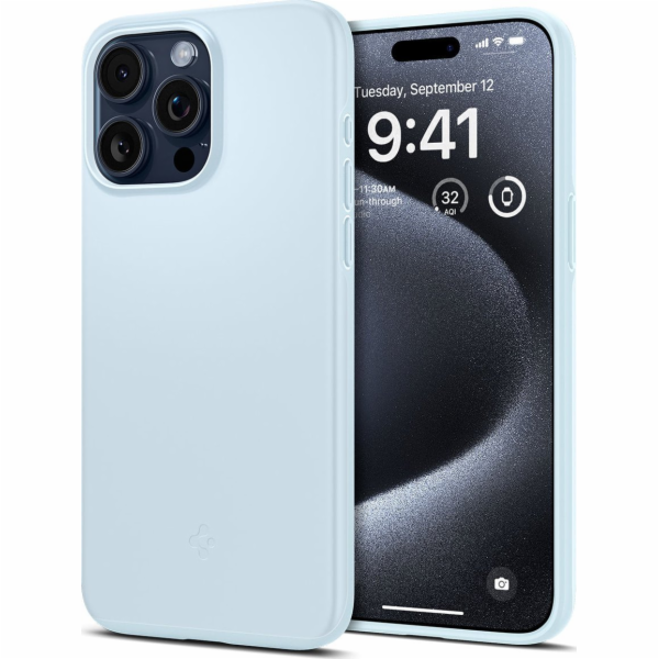 Spigen Thin Fit, tlumeně modrá - iPhone 15 Pro