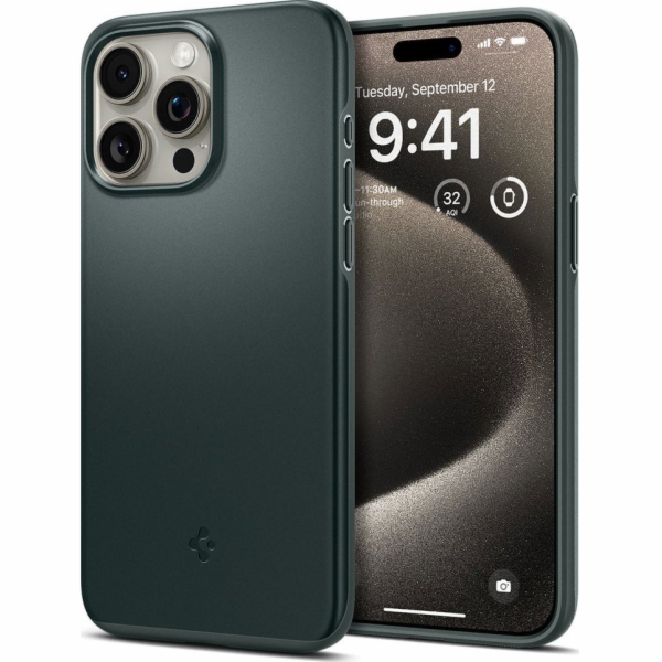 Spigen Thin Fit, kovový kryt pro iPhone 15 Pro Max