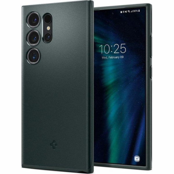 Spigen Thin Fit, hluboce zelená - Samsung Galaxy S24 Ultra