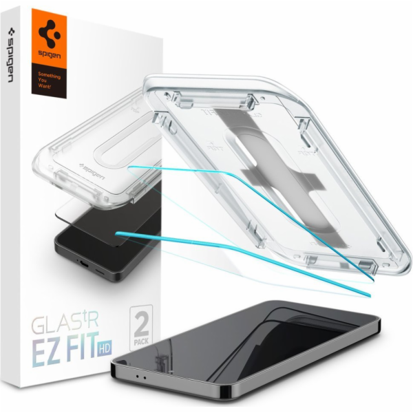 Spigen Ochranná sklíčka Glass TR EZ Fit HD Transparent, 2...