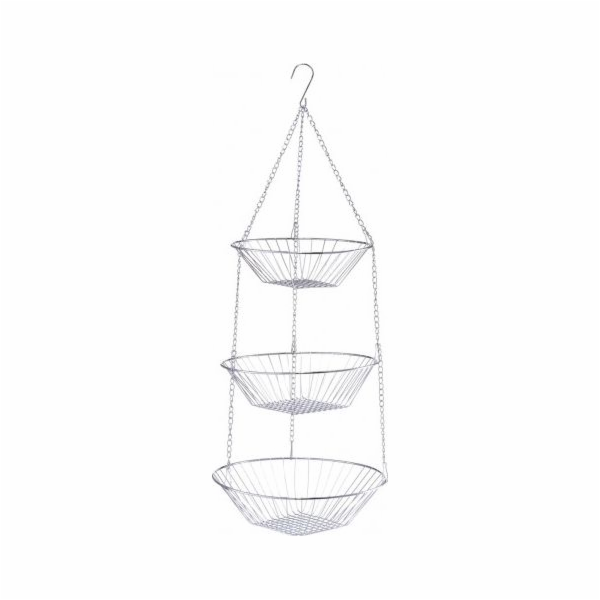 Zeller Zeller, třípatrový kovový talíř, závěsný