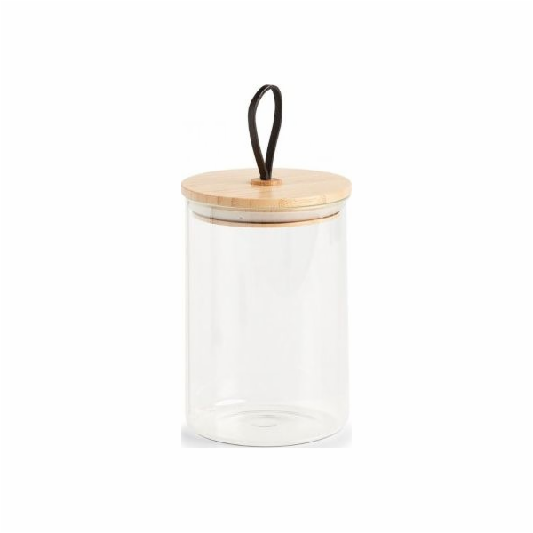 Zeller Sklenice s bambusovým víkem, 1300 ml, 11,2 x 16,3 cm