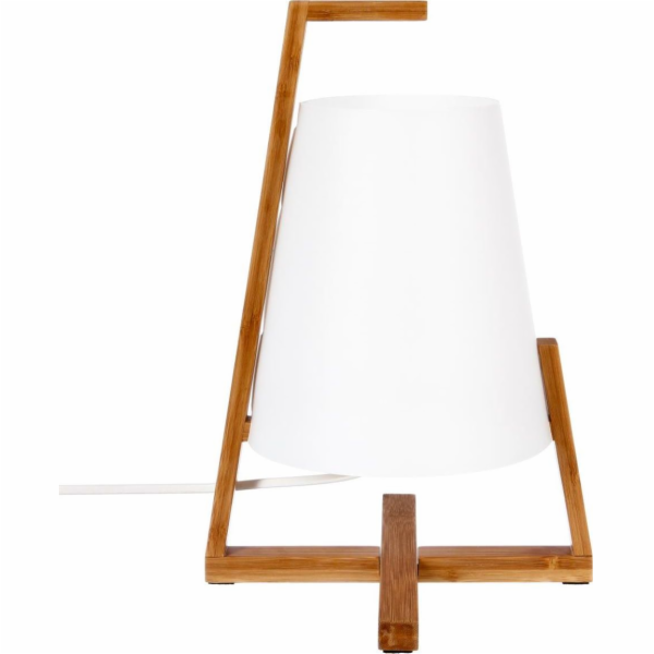 Atmosphera Stolní lampa hnědá, bambusová, noční světlo Go...