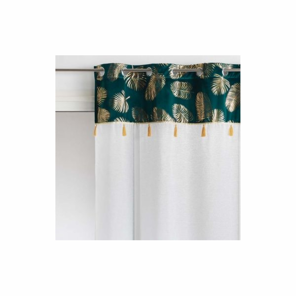 Douceur d`Interieur SABALY ZÁVĚS - BÍLÁ/ZELENÁ 140x240