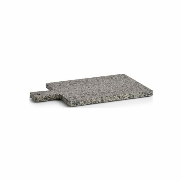 Zeller Servírovací talíř s rukojetí, žula, 30x18x1 cm