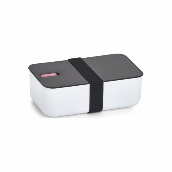 Zeller Obědový box, plast, bílá/černá/růžová, 19 x 12 x 6...