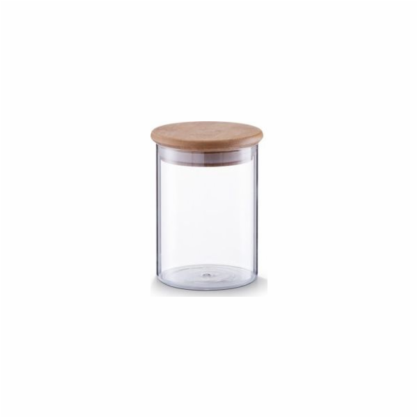 Zeller Zeller, Skleněná nádoba s bambusovým víkem, 750 ml