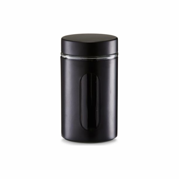 Zeller Zeller, Kovová, kulatá nádoba, 900 ml, černá