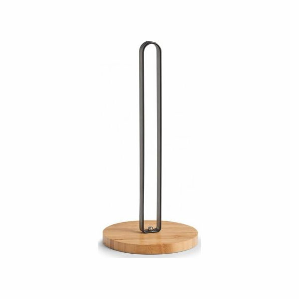 Zeller Držák na kuchyňské utěrky bambus/kov, černý, 15x31...