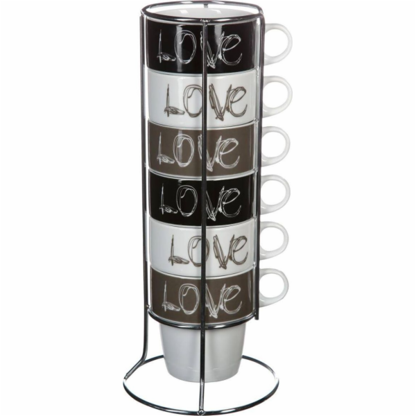 Art-Pol Sada 6 hrnečků lásky 260 ml