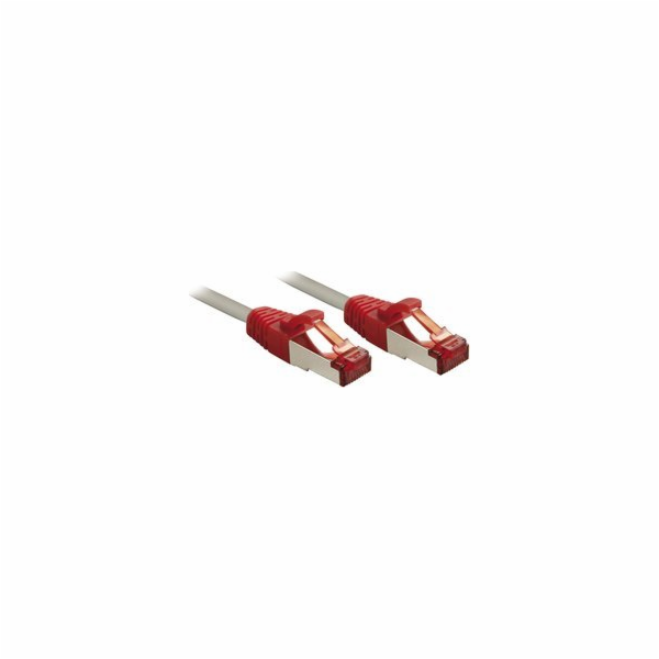 Lindy Lindy S/FTP crossover patchcord Cat6. Šedá. 10 metrů