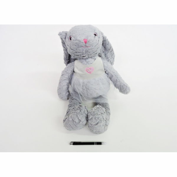 Tulilo Plyšový králíček Rosie 32 cm šedý