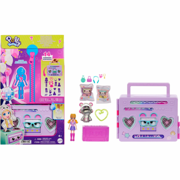 Mattel Polly Pocket Party Fashion Surprise Set