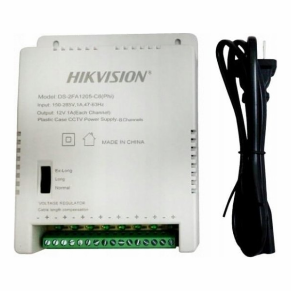Hikvision Napájecí zdroj 12V/1A DS-2FA1205-C8(EUR)
