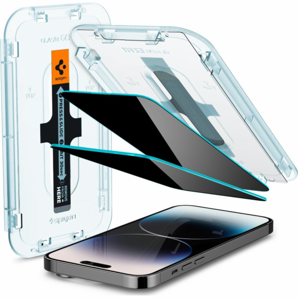 Spigen Ochranné pouzdro Glass EZ Fit Privacy, 2 ks – iPho...