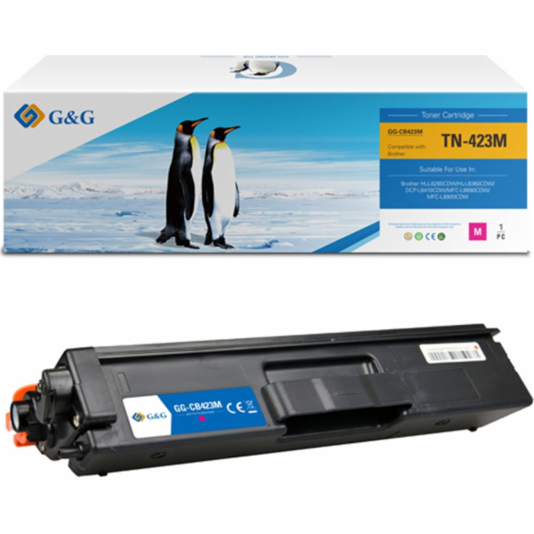 G&G Toner Kompatibilní toner G&G pro Brother TN423M, NT-C...