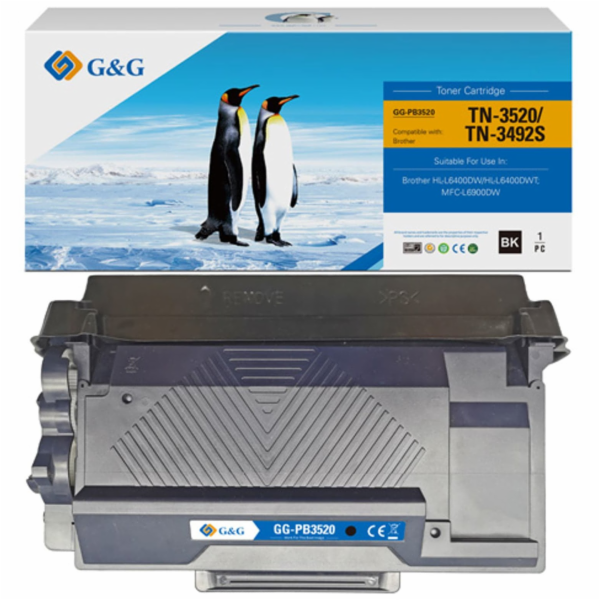 G&G Toner Kompatibilní toner G&G pro Brother TN3520, NT-P...