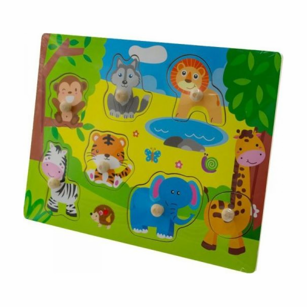 EURObaby ZAB PUZZLE 30X22 SAFARI
