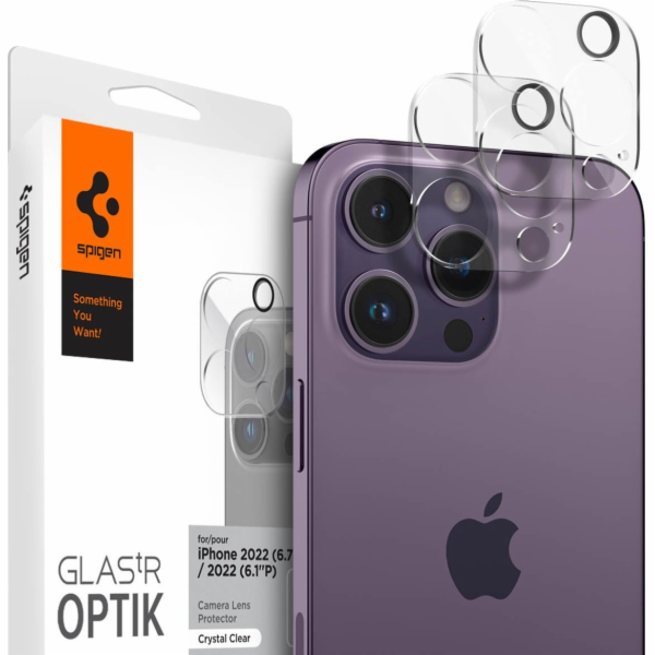 Spigen Spigen Glass tR Optik 2 ks, křišťálově čiré - iPho...