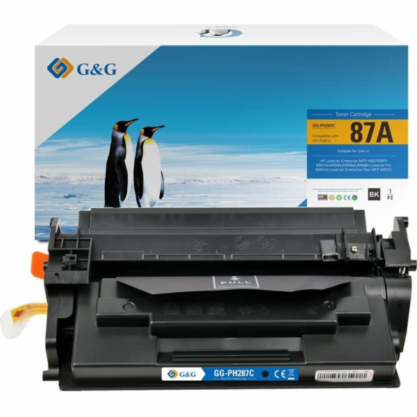 G&G Toner Toner kompatibilní s HP CF287A, NT-PH287C, HP 8...