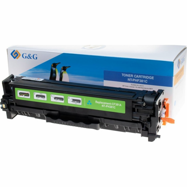G&G Toner Toner kompatibilní s HP CF381A, NT-PHF381C, HP ...