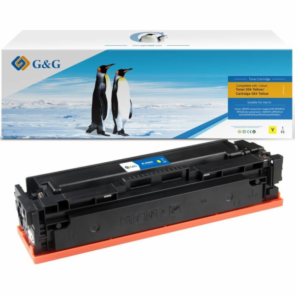 G&G Toner Toner kompatibilní s Canon 054HY, NT-PC054XY, ž...