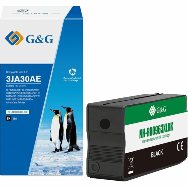 G&G Inkoust kompatibilní s / inkoust s 3JA30AE, NH-R00963...