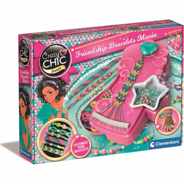 Clementoni Sada kreativních náramků Crazy Chic