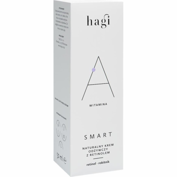 Hagi Smart A, přírodní výživný krém s retinolem 50 ml