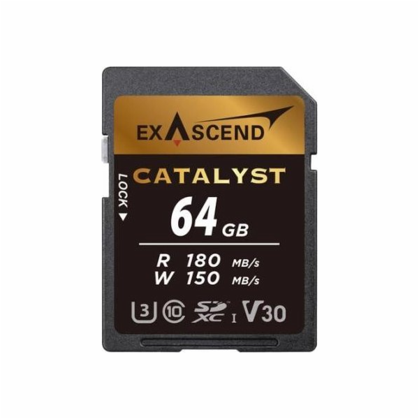 ExAscend Paměťová karta Catalyst SDXC 64GB Class 10 UHS-I...