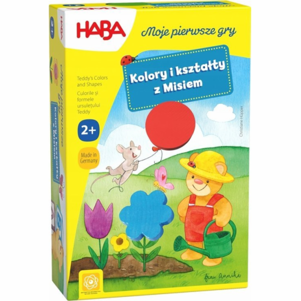 Haba Game Moje první hry - Barvy a tvary s plyšovým medví...