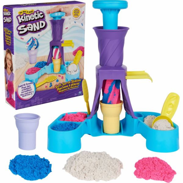 Spin Master Kinetic Sand - Továrna na zmrzlinu