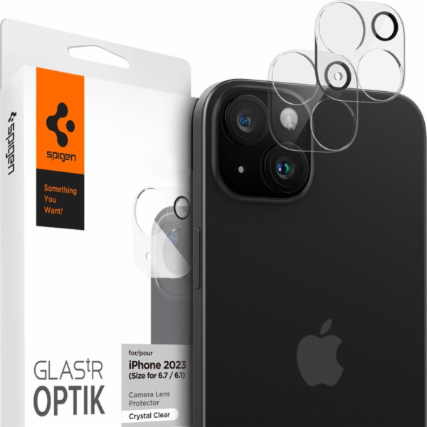 Spigen Spigen Glass tR Optik 2 ks, křišťálově čiré - iPho...