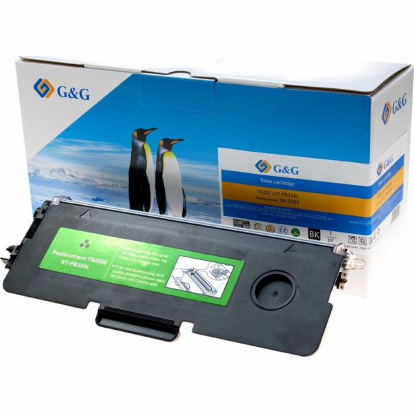 G&G Toner Toner G&G kompatibilní s Brother TN2000, TN350,...