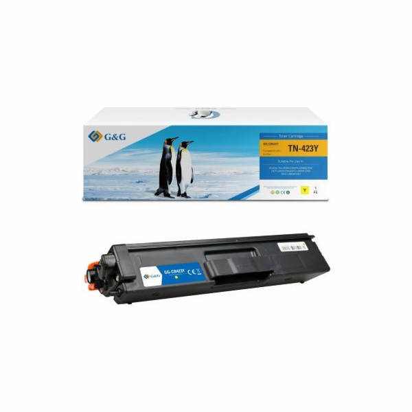 G&G Toner Kompatibilní toner G&G s Brother TN423Y, NT-CB4...