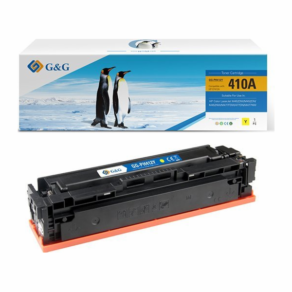 G&G Toner Kompatibilní toner G&G s HP CF412A, NT-PH412Y, ...